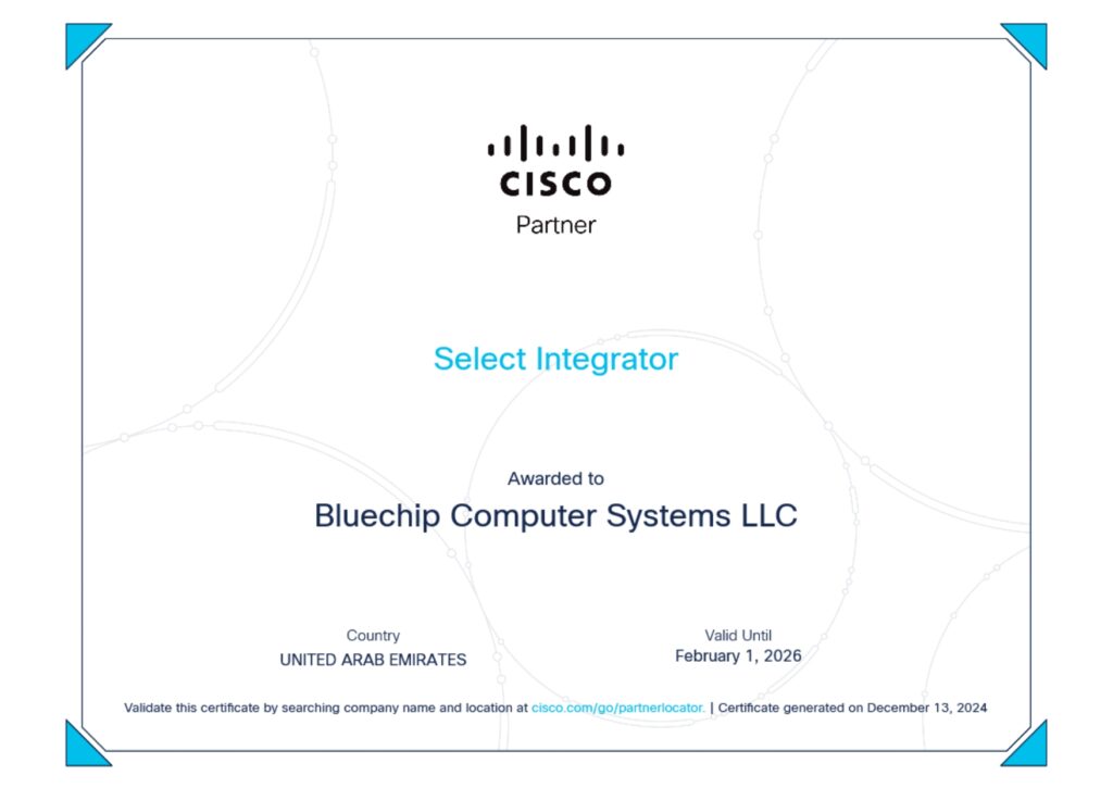 Cisco Partner Select Certified